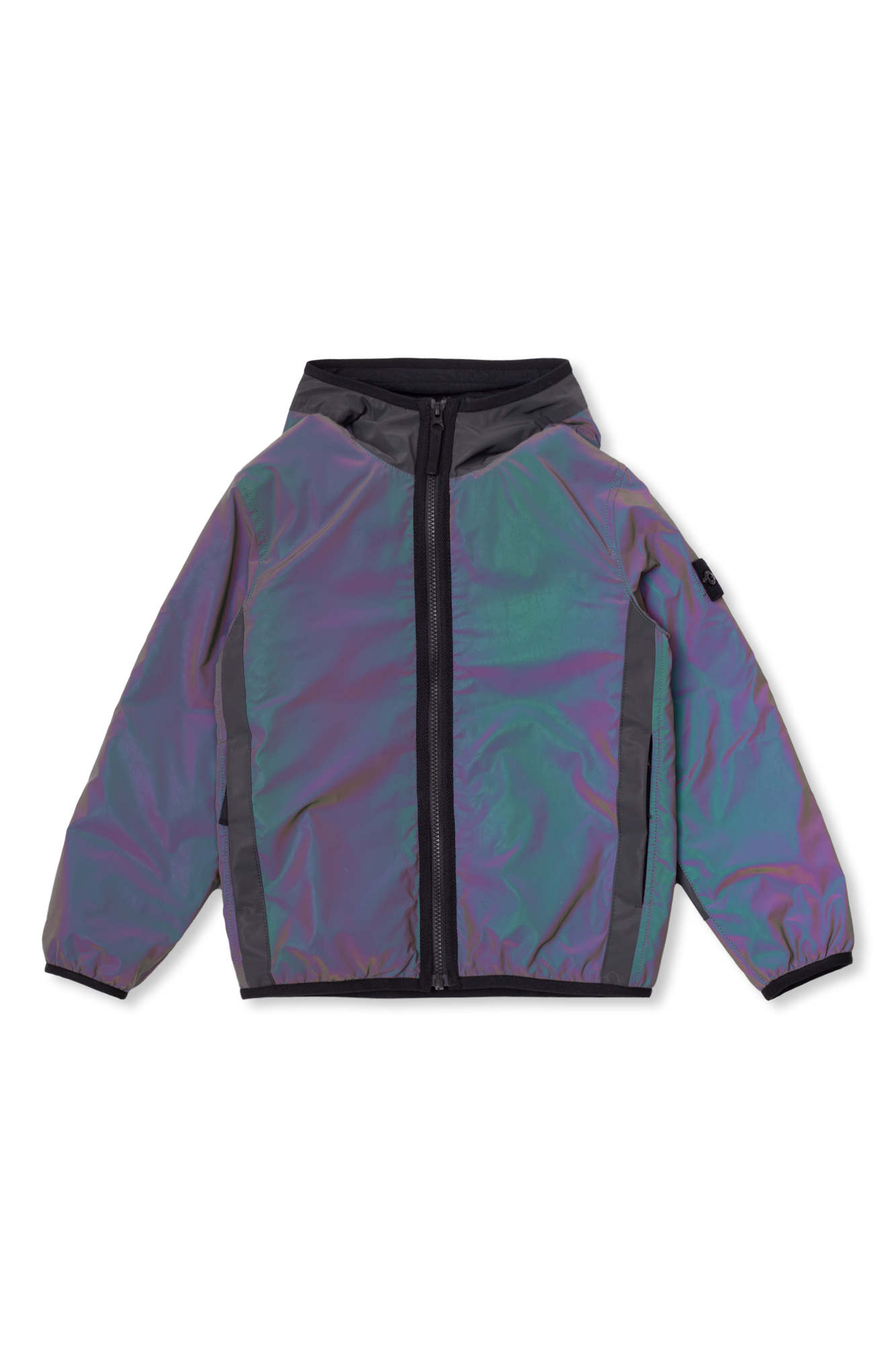 Boys reflective puffer clearance jacket